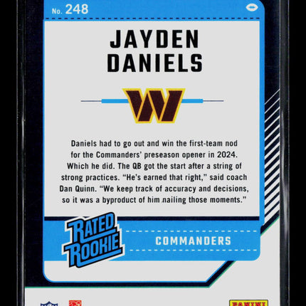 2024 Panini Donruss Optic Jayden Daniels #248