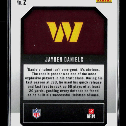2024 Panini Prizm Football Jayden Daniels #2