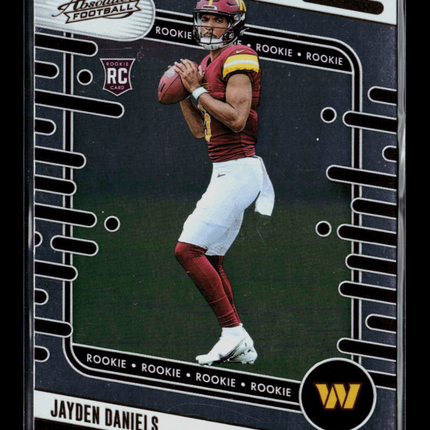 2024 Panini Absolute Football Jayden Daniels #102 RC