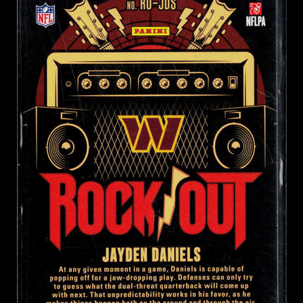 2024 Panini Absolute Jayden Daniels #RO-JDS RC