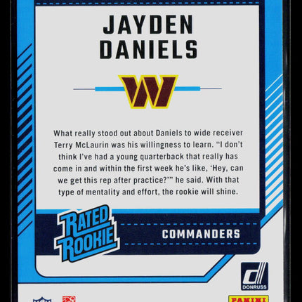 2024 Panini Donruss Jayden Daniels #389