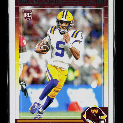 2024 Panini Score Football Jayden Daniels #302 RC