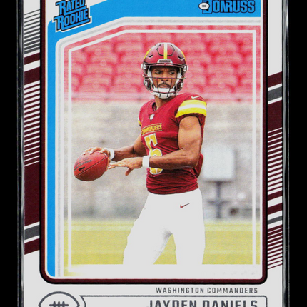 2024 Panini Donruss Jayden Daniels #389 Rookie