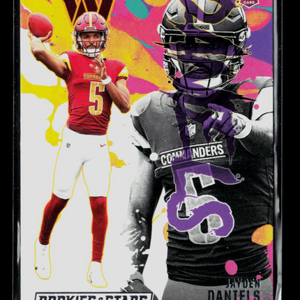 2024 Panini Rookies & Stars Jayden Daniels #RE-JDS RC Rookie Card
