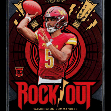 2024 Panini Absolute Football Jayden Daniels #RO-JDS RC