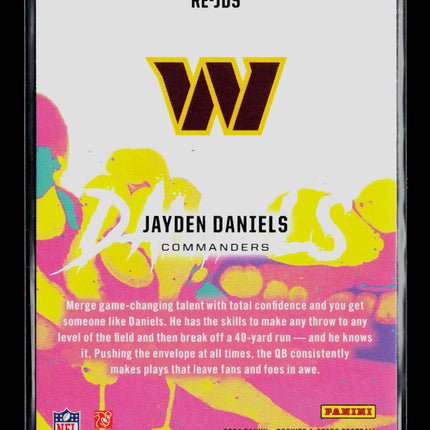 2024 Panini Rookies & Stars Football Jayden Daniels #RE-JDS RC