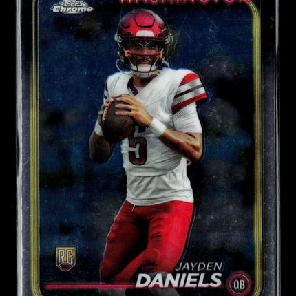 2024 Topps Chrome Jayden Daniels #201 RC