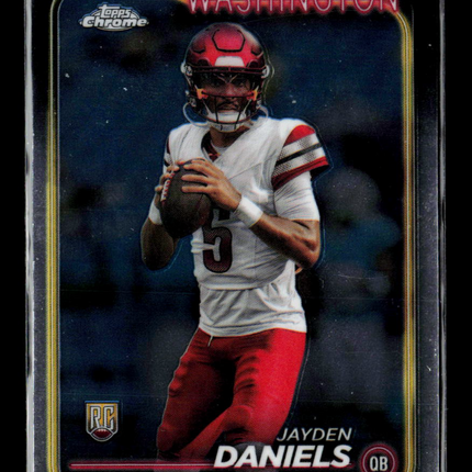 2024 Topps Chrome Jayden Daniels #201 RC
