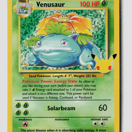 Pokemon 2021 Celebrations Venusaur #15/102