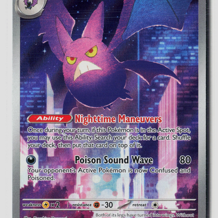 Pokemon 2026 Chaos Rising Crobat #93/86