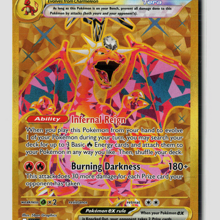 Pokemon 2023 Obsidian Flames Charizard EX HR #228/197