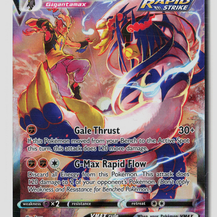 Pokemon 2022 Brilliant Stars Rapid Strike Urshifu VMAX FA CSR #TG21/TG30
