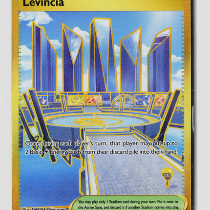 Pokemon 2025 Destined Rivals Levincia HR #244/182