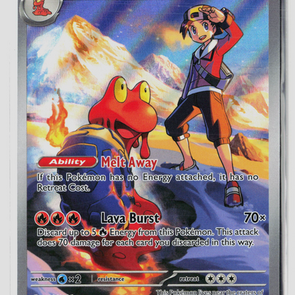 Pokemon 2026 Mega Evolution – Ascended Heroes Ethan's Magcargo #222/217