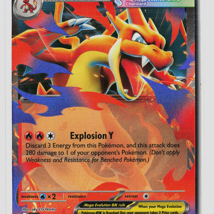 Pokemon 2026 Mega Evolution – Ascended Heroes Mega Charizard Y EX RR #22/217