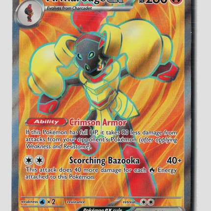 Pokemon Scarlet & Violet Armarouge EX FA #SVP EN 125