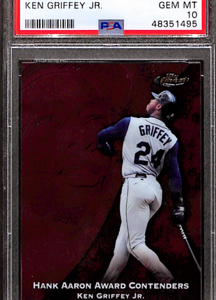 1999 Finest Aaron Award Ken Griffey JR. #HA8 PSA 10