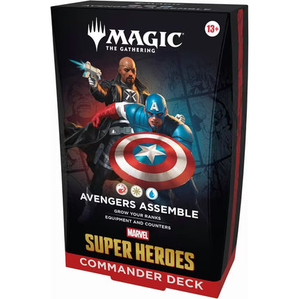 Magic the Gathering Marvel Super Heroes Commander Deck - 1 Deck At Random