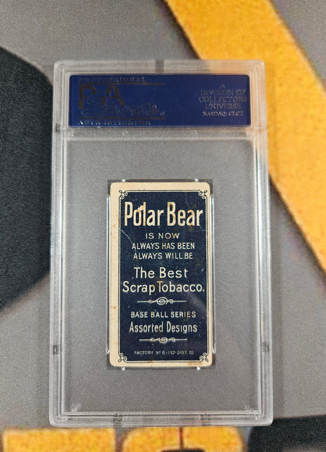 1909-11 T206 Polar Bear Rube Oldring PSA 2