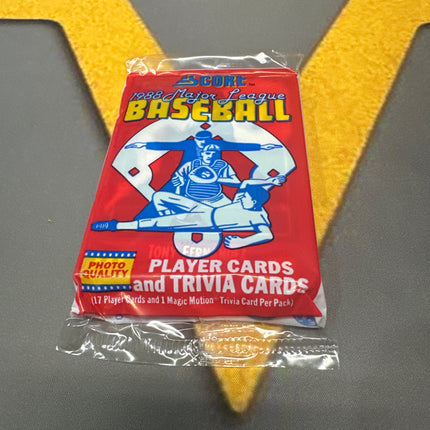 1988 score baseball pack