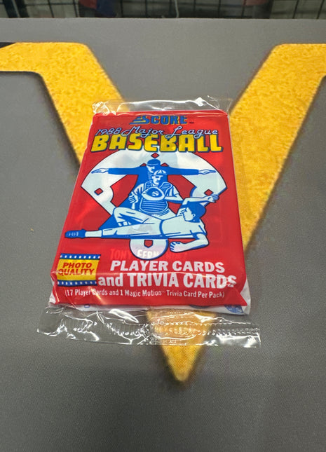 1988 score baseball pack