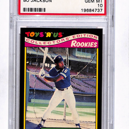 1987 Toys R Us Rookies Bo Jackson #13 PSA 10