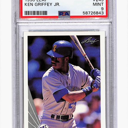 1990 Leaf Ken Griffey JR. #245 PSA 9
