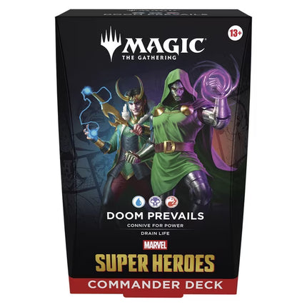 Magic the Gathering Marvel Super Heroes Commander Deck - 1 Deck At Random