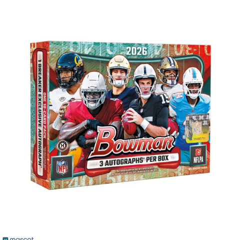 NFL 2026 Bowman Football Delight Box