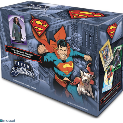 DCU 2025 Upper Deck Fleer Brilliants Super Man Mega Box