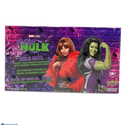 MCU Upper Deck 2024 Marvel Studios She-Hulk: Attorney At Law Hobby Box