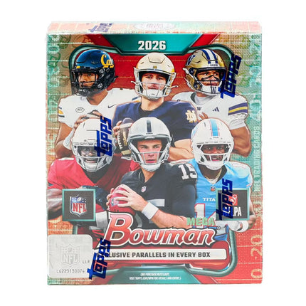 2026 BOWMAN FOOTBALL MEGA FULL CASE PYT BREAK