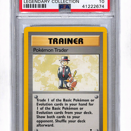 2002 Pokemon Legendary Collection Pokemon Trader PSA 10 #103