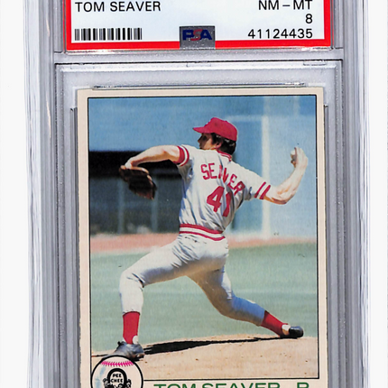 1979 O-Pee-Chee Tom Seaver #44 PSA 8