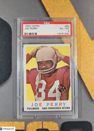 1959 Topps Joe Perry #80 PSA 6