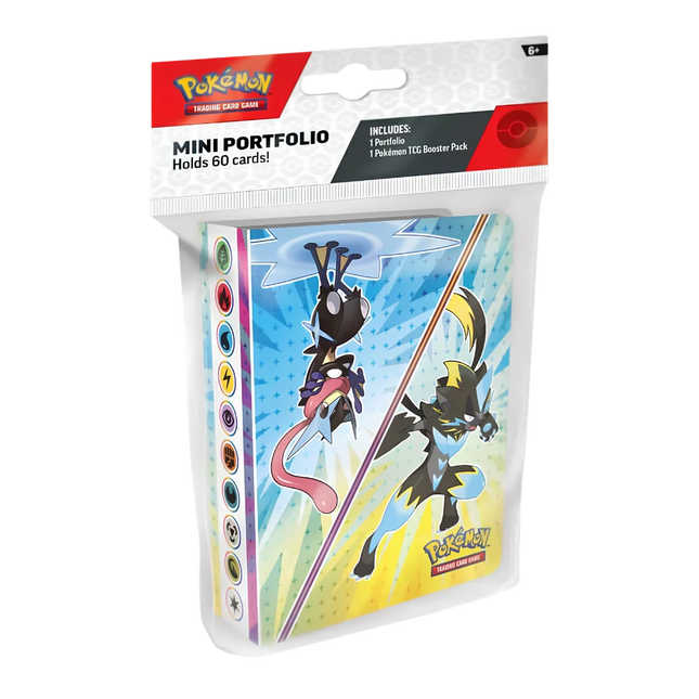 Pokemon 2026 Mini Portfolio Pitch Black