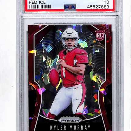 2019 Panini Prizm Kyler Murray #301 Red Ice PSA 10
