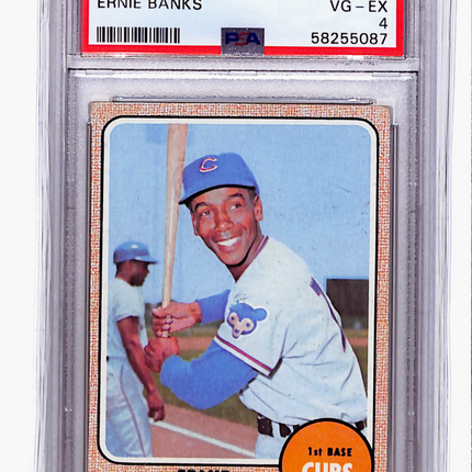 1968 Topps Ernie Banks #355 PSA 4