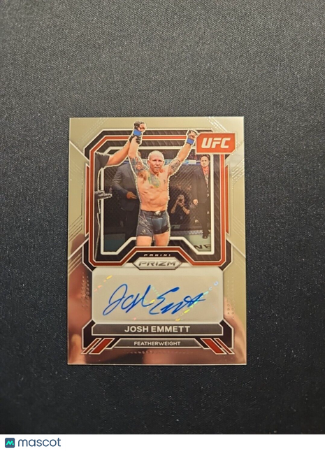 2023 Josh Emmett Prizm UFC Auto #sa-jem