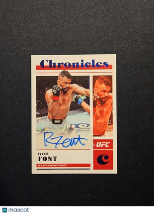 2023 Rob Font Chronicles UFC Blue Auto /49