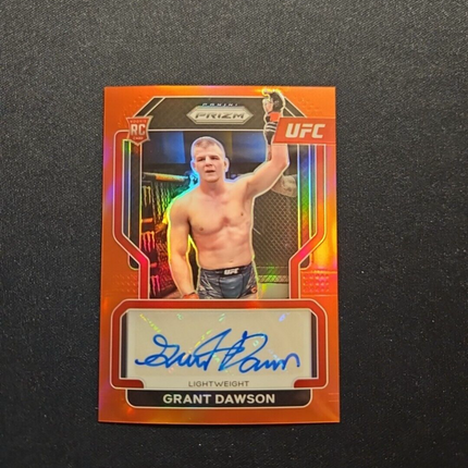 2022 Grant Dawson Prizm UFC Red Rc Rookie Auto /99