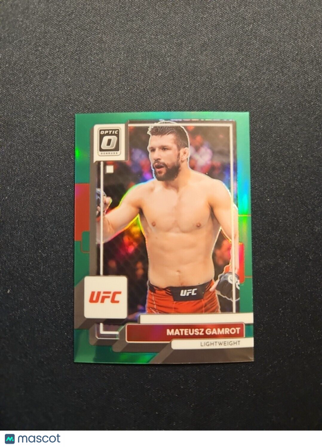 2023 Mateusz Gamrot Optic UFC Green /5 #34