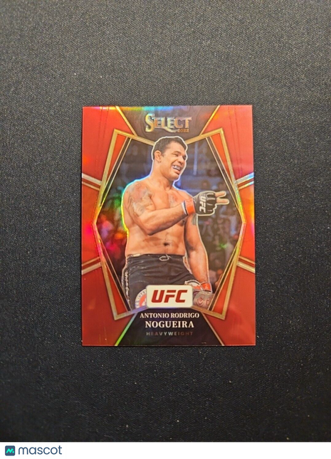2022 Antonio Rodrigo Nogueira Select UFC Red /125 Concourse #168