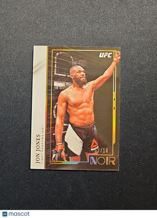 2022 Jon Jones Chronicles Noir Gold ssp /10 #415