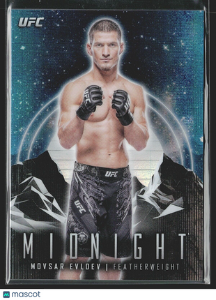 2024 Movsar Evloev Topps Midnight Moonbeam sp #6 UFC