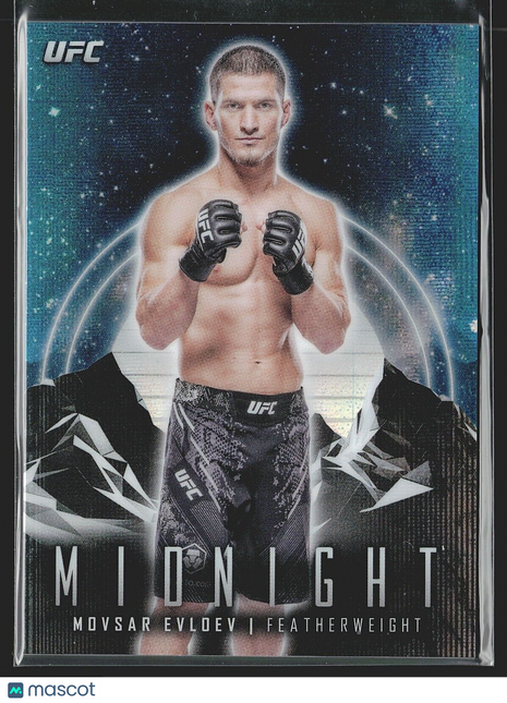 2024 Movsar Evloev Topps Midnight Moonbeam sp #6 UFC