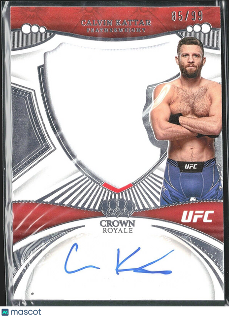 2023 Calvin Kattar Crown Royale Silhouettes Relic Auto /99