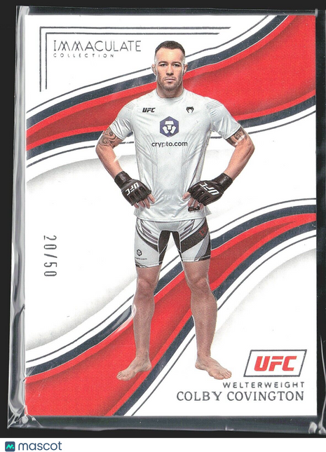 2023 Colby Covington Immaculate UFC /50 #29
