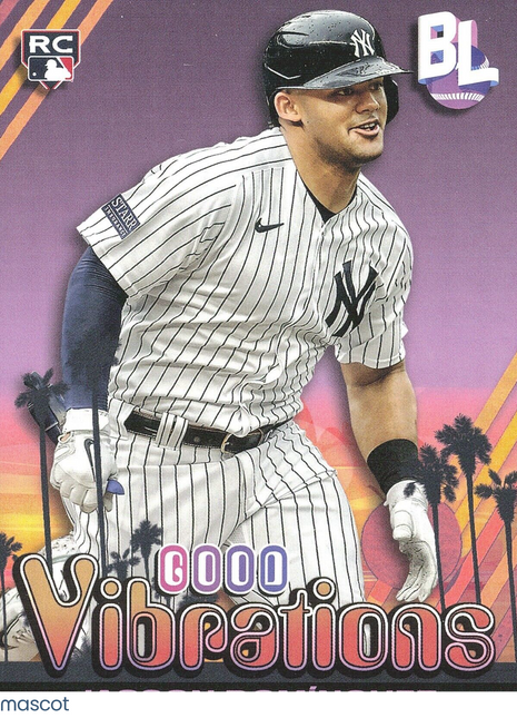 2024 Jasson Dominguez Topps Big League Rc Rookie Good Vibrations Yankees