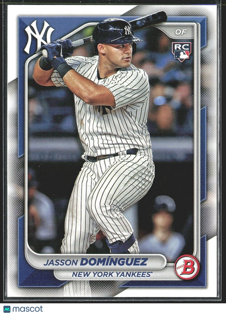 2024 Jasson Dominguez Bowman Paper Rc Rookie #17 Yankees
